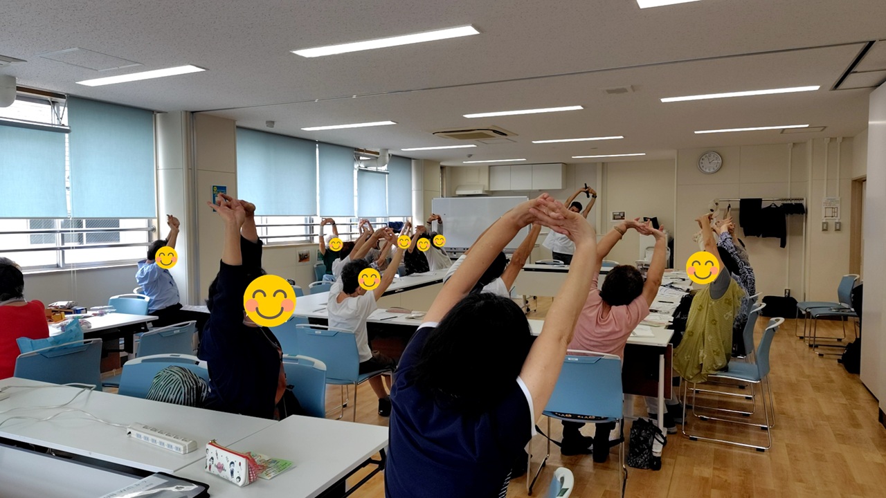 あさ北きずなサロンで講師をしました
