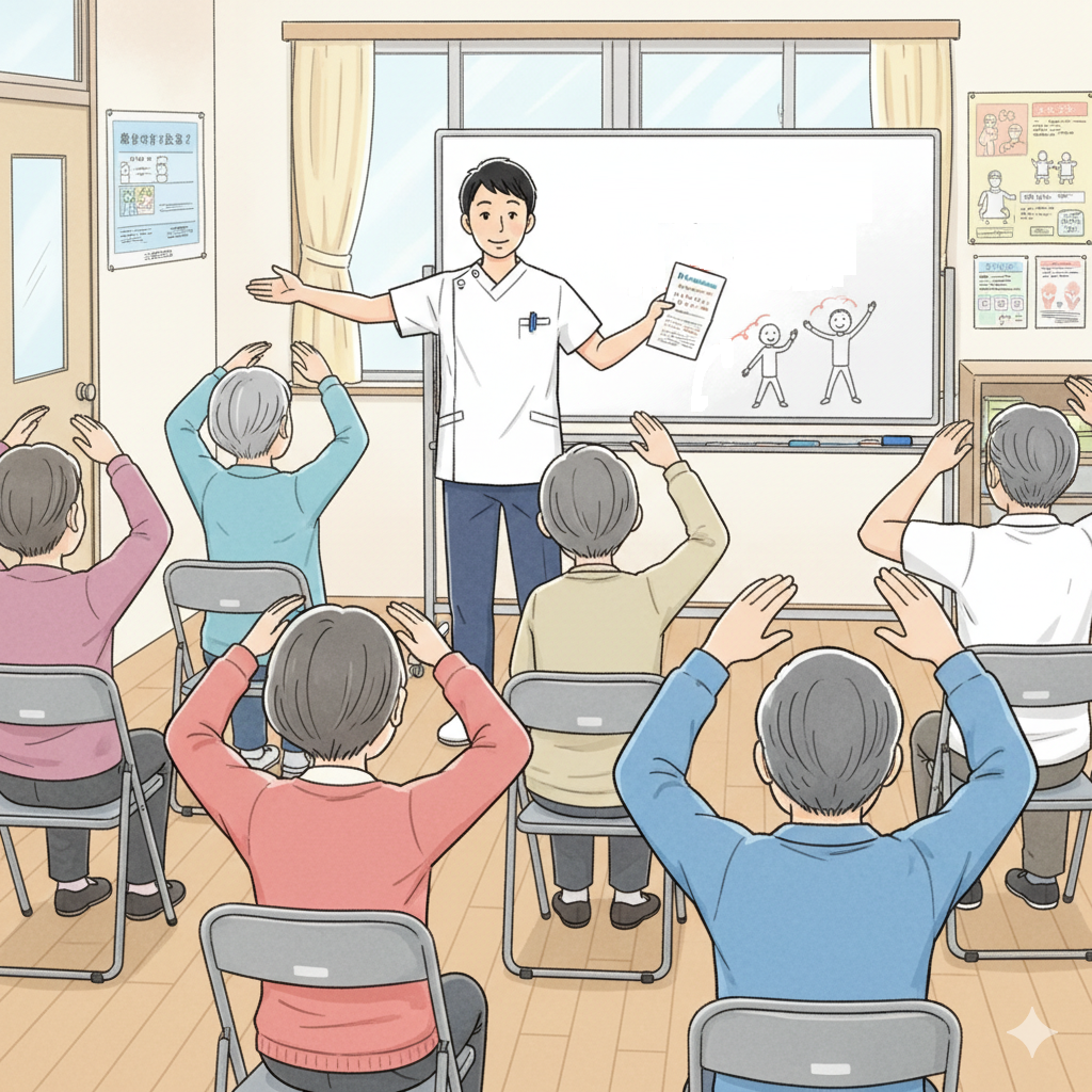 訪問マッサージ業者が教える！簡単な腰痛緩和とリンパセルフケア研修会レポート