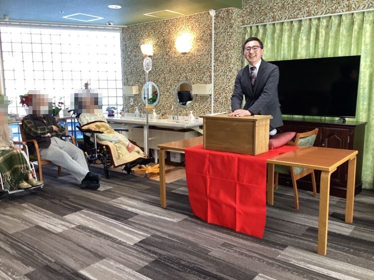 【ボランティア活動報告】ファミリー・ホスピス松庵ハウスにて講談ボランティアをやってきました