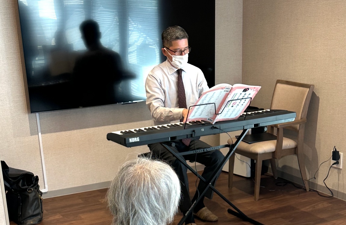 【活動報告】CLASWELL信濃町にて「毎月恒例の音楽会」を開催いたしました